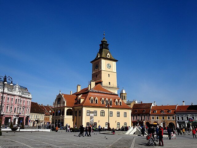 Brasov town square